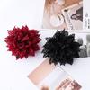 Large Flower Hair Claw Clip For Women Non Slip Fabric Hairpin For Ponytail Bun Updo Styling Accessories Durable Everyday Use