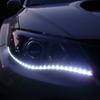 2X 30cm Led Strip Light DRL 3528 1210 15SMD Car Accessorie Car Ambient Light Decorative Atmosphere Light Yellow Green 12V White