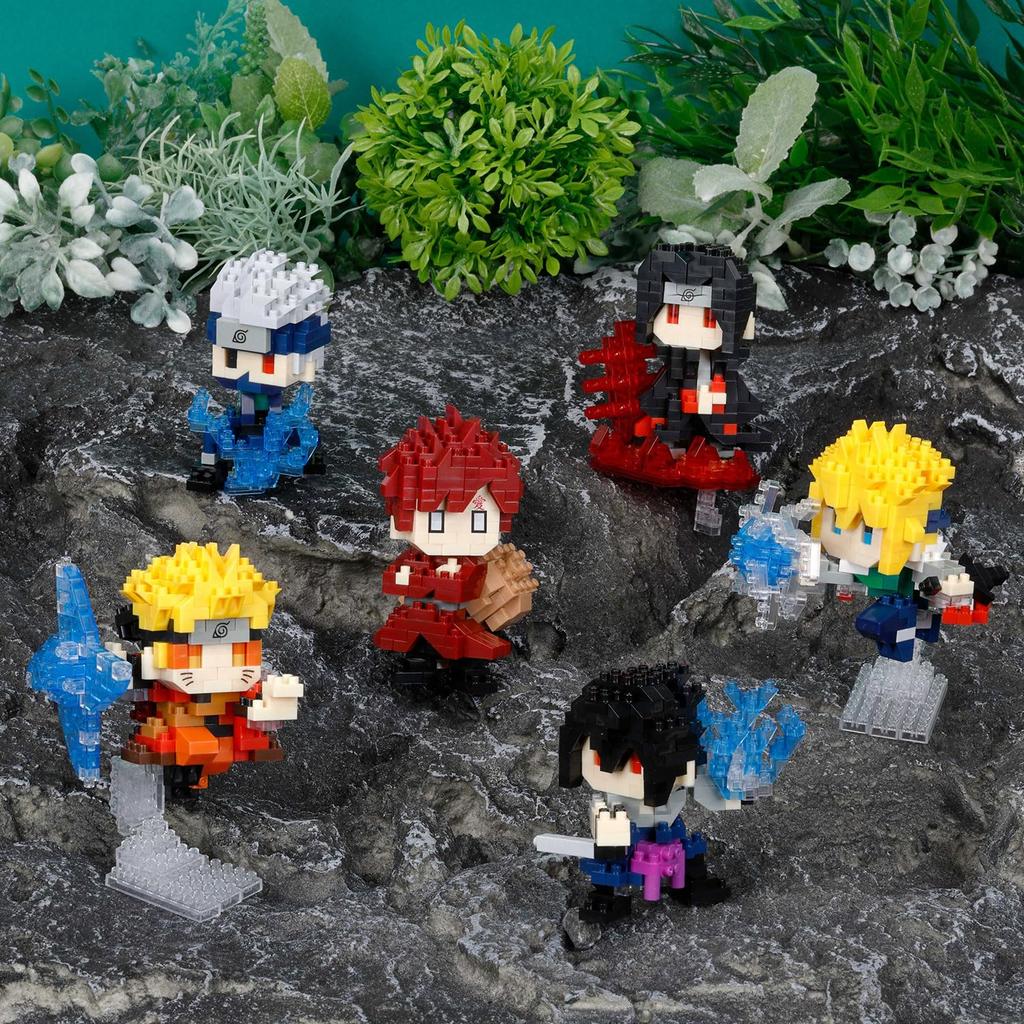Kawada Nanoblock Uzumaki Naruto 3 X X 18 Ages 12 and Interior "NARUTO Shippuden" NBCC_221, 10.5 Cm, Up, Decoration, Hobby, NBCC_221