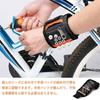 Alioay Magnetic Wristband with 15 Super Strong Neodymium Magnets, 2-Hole Storage Pocket, Bolt Scale Holder, Work Belt