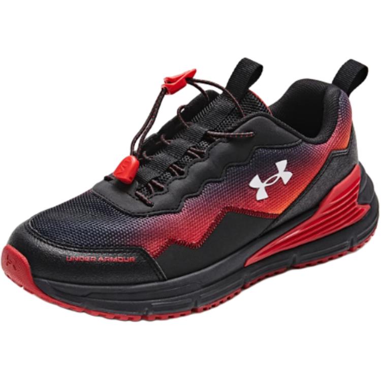 Under Armour Versatile Comfortable Low-Top Kids Running Shoes Kids sneaker Black Red 2518888