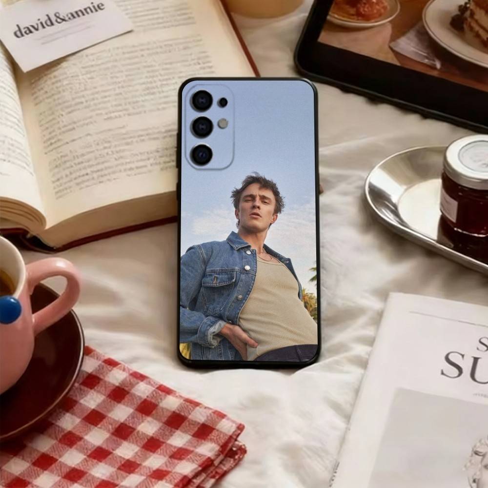 Schauspieler Drew Starkey Handyhülle Weich Schwarz Für Samsung S25,S24,S21,S22,S23,S30,Ultra,S20,Plus,Fe,Lite