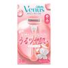 Venus Smooth Skin White Tea Scent Razor for Women + 3 Refills [Amazon.co.jp Exclusive]