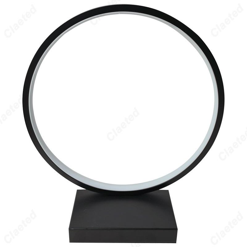 Creative and Minimalist LED Storage Ring Table Lamp Dormitory Desk Bedroom Headboard Decoration Atmosphere Small Night Light