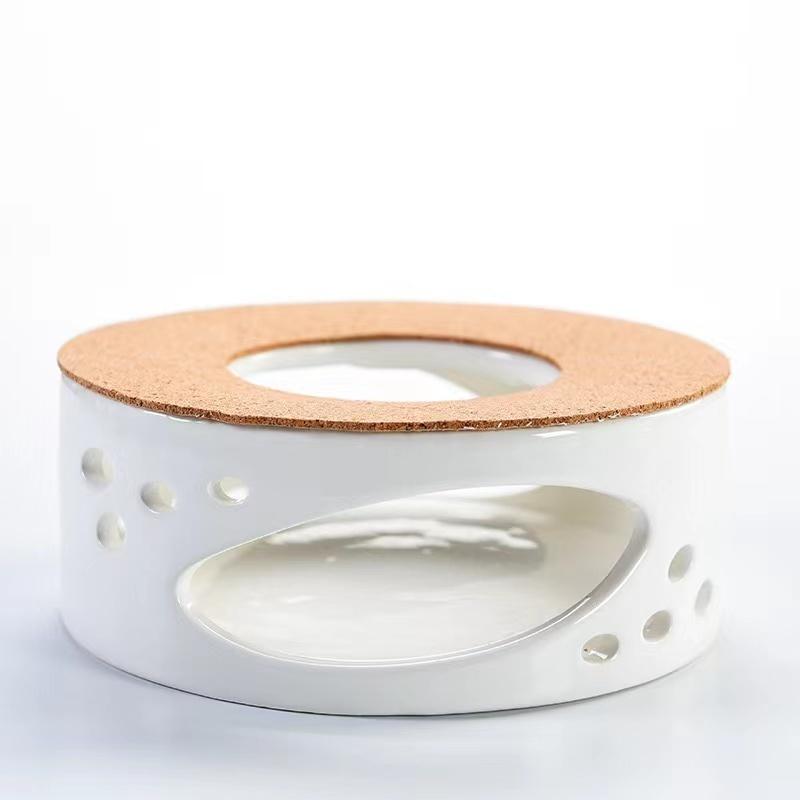 Ceramic Teapot Holder Base Tea Heater Insulation Base Tea Coffee Tea Heater Water Heater Teaware Heating Base