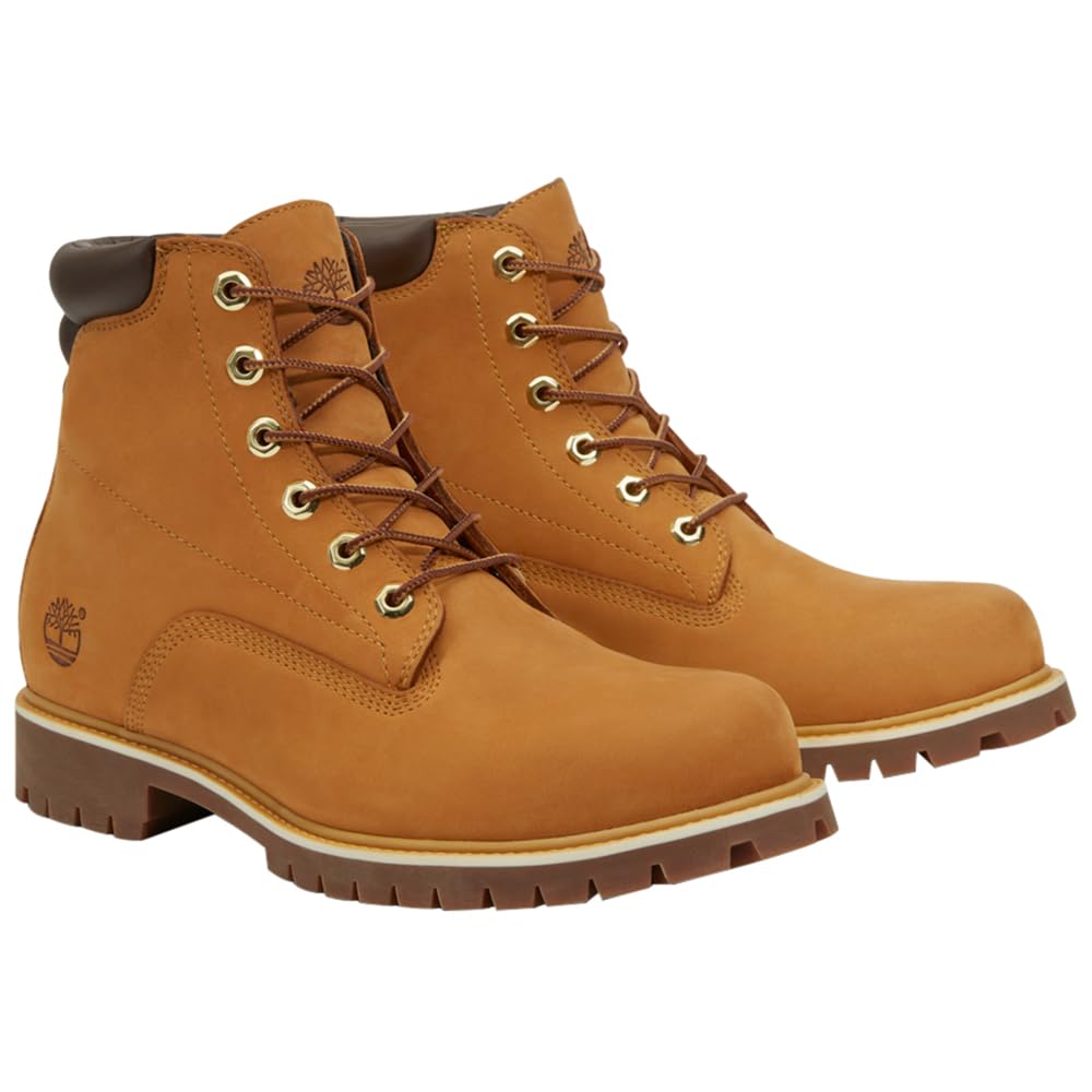 

Timberland Albarn 6-inch Lace-Up Waterproof Boots, Men s, Wheat, Size 8.0 (TB1375782311), Size 26.0cm