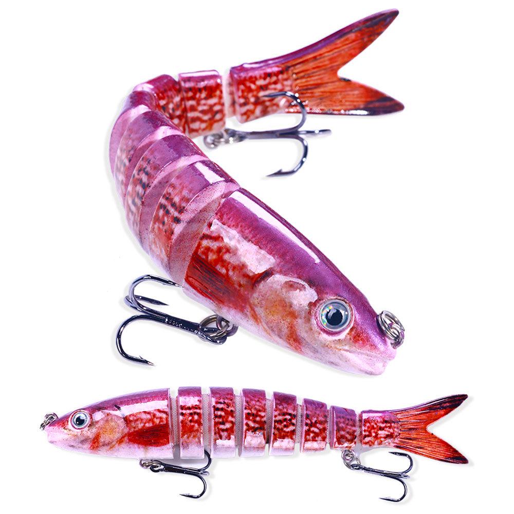 Isca de Pesca Biônica Articulada - 16 Cores, 13cm/18g