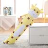 Long Strip Pute Sylindrisk Plysj Sovepute Avtagbar Vaskbar Seng Sovepute