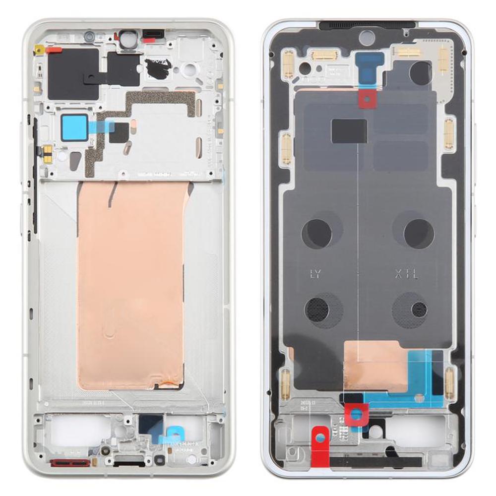 

Для Xiaomi 15 Середня Рамка (Сторона А) Запчастина для ремонту (Без логотипу) White