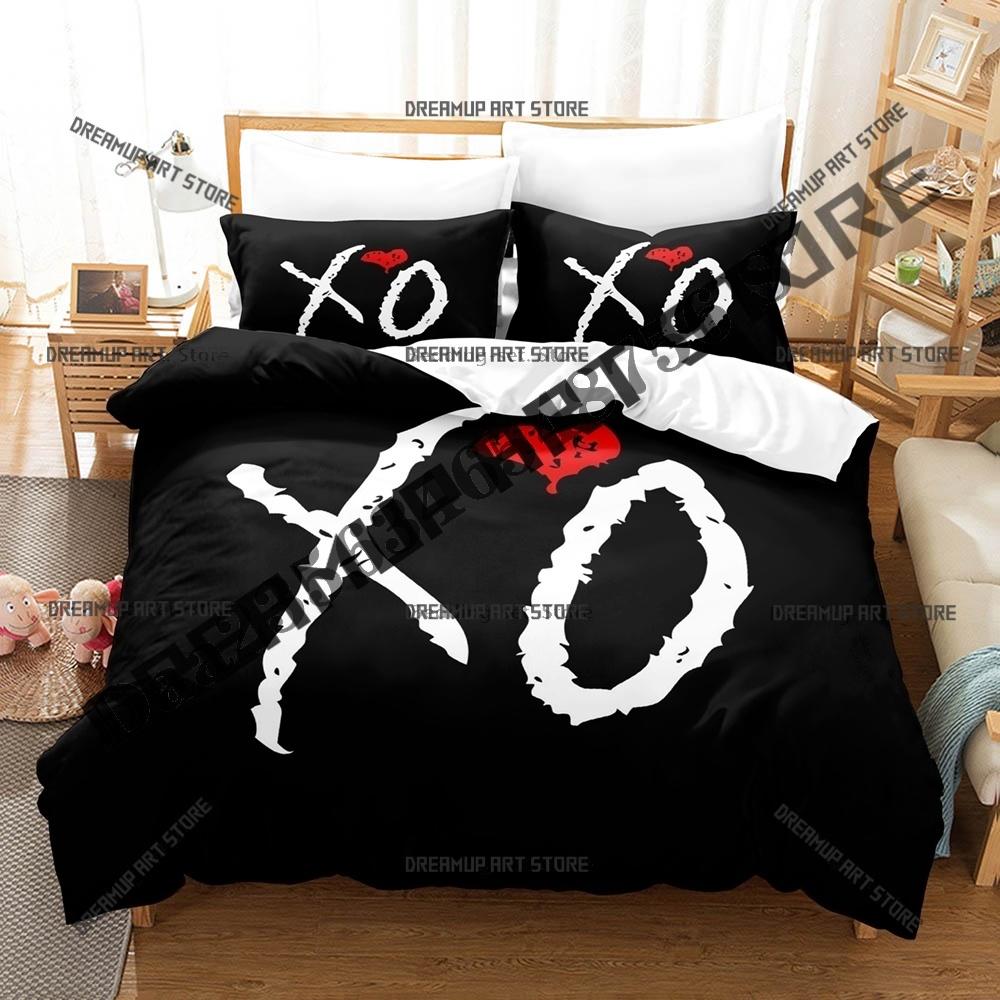 Fashion Hurry Up Tomorrow The Weeknd Bedding Set Single Twin Full Queen King Size Bed Set Kids Bedroom Duvetcover Set