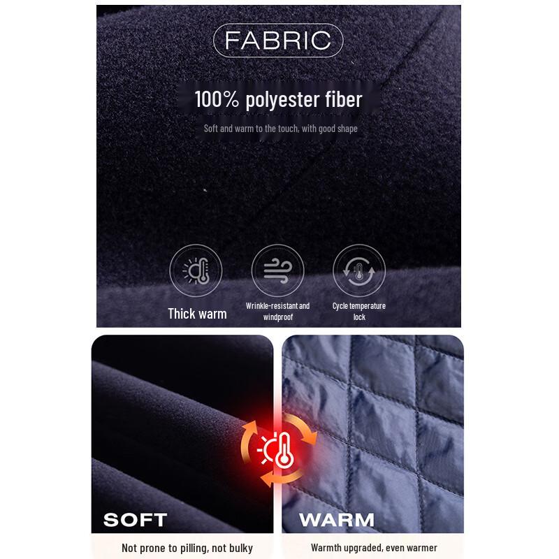 Toluoman Unisex Winter Professional Padded Overcoat