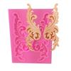European Vintage Baroque Relief Silicone Fondant Lace Mold Gumpaste Chocolate Clay Candy Moulds Cake Border Decorating Tools