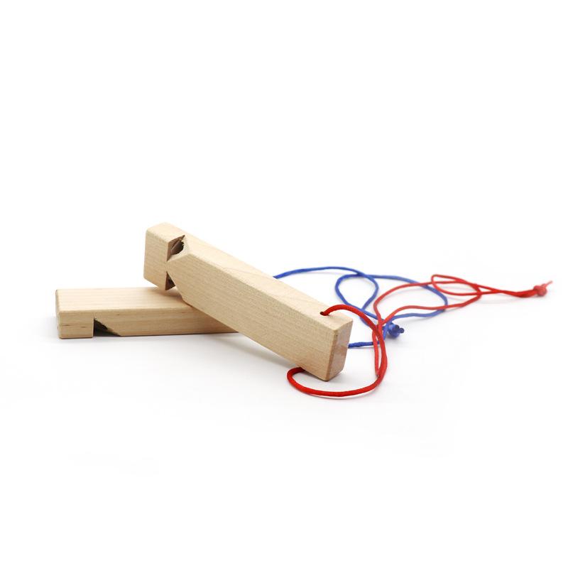 1/2Pcs Kids Wooden Train Whistle Toy Musical Train Whistle Teaching Aid Learning Activities Wood Train Whistle Wooden Whistle