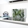 2x GLASS PROTECTIVE PLATE FOR STOVE 40x52 LEAF