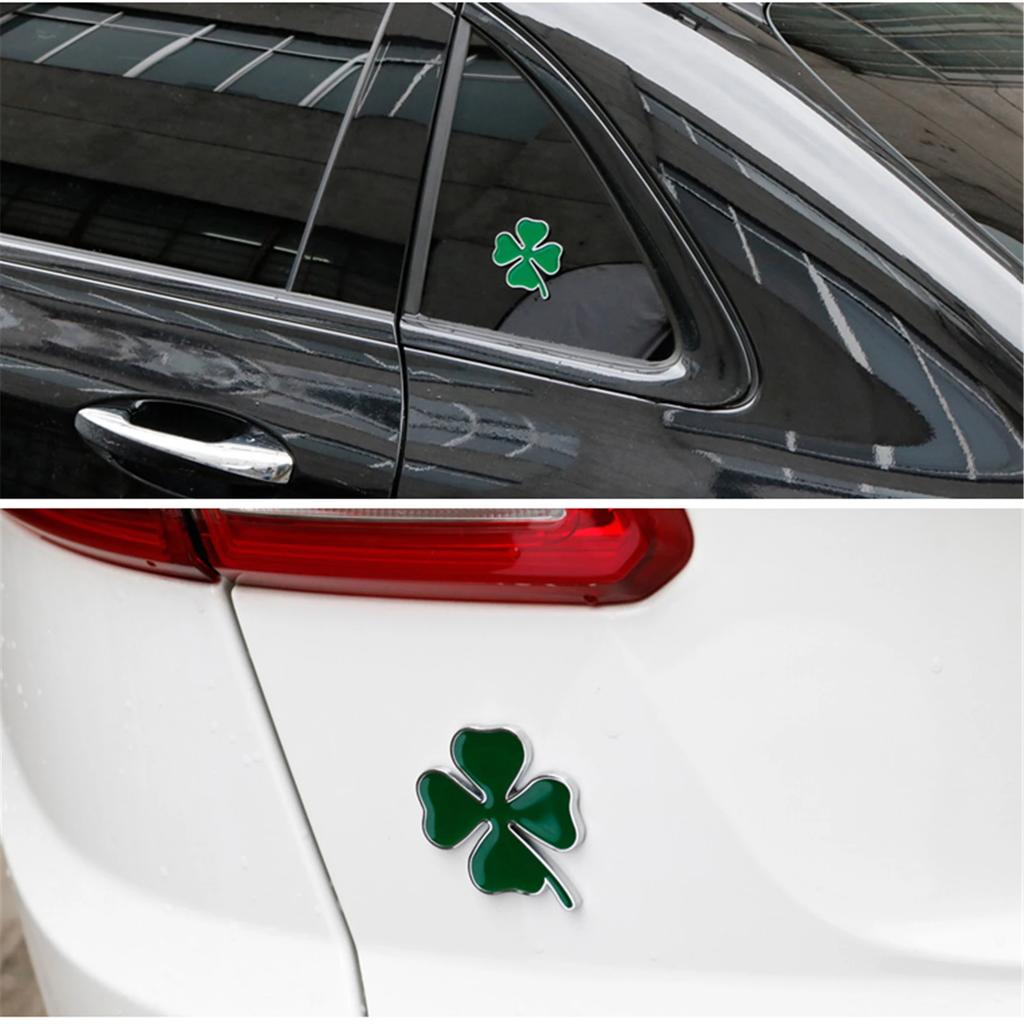 Car Door Four Leaf Cover Decal Fender Tailgate Decoration Trim Protector Universal for Alfa Romeo GT 4C TZ3 Exterior AccessoriesBV0 