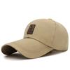 3.93 Inch Extended Brim Sandwich Baseball Hat Adjustable Classic Dad Hat Sun Protection Sport Hats Canvas Cap