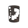 Soft carbon fiber Car center gearbox decorative frame sticker Dashboard Window Lift Panel Suitable for Toyota Hilux 2015-