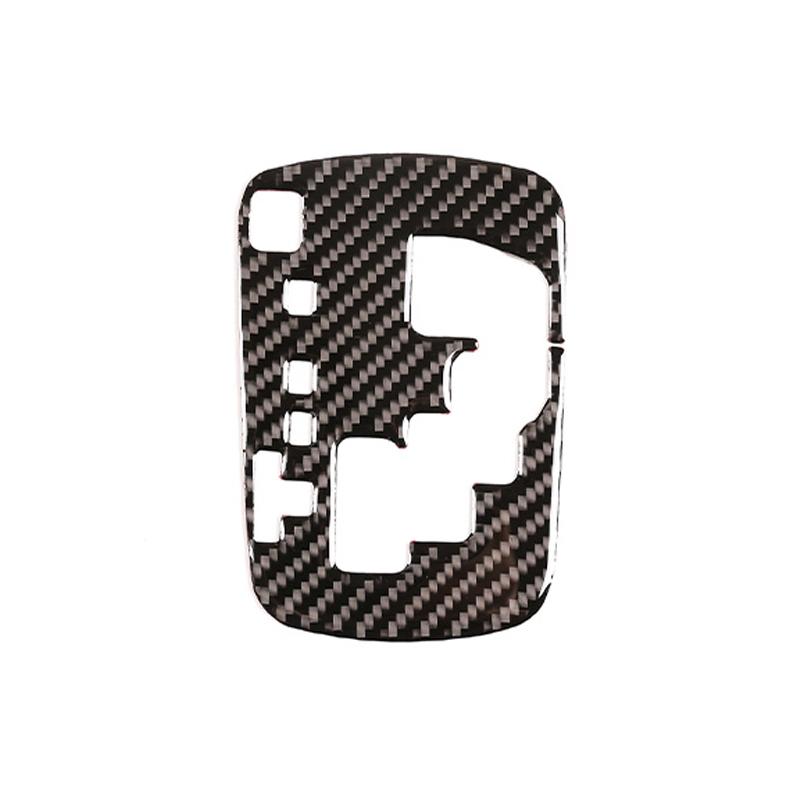 Soft carbon fiber Car center gearbox decorative frame sticker Dashboard Window Lift Panel Suitable for Toyota Hilux 2015-