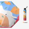 PULIAN Three-Fold Dual-Use Sun & Rain Umbrella