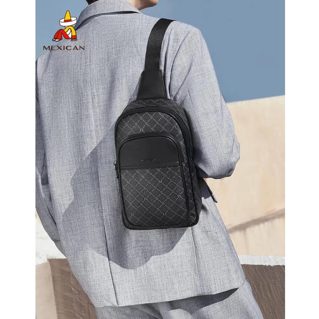 MEXICAN Crossbody Bag, Shoulder Bag, Casual Commuter Bag, Chest Bag, Phone Pouch, Messenger Bag