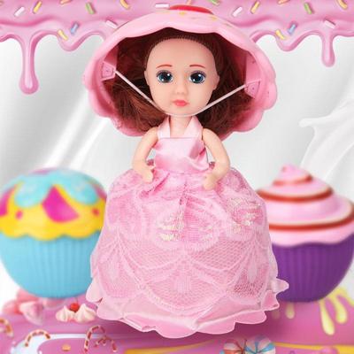 1PC Cup Cake Doll Play House Children's Toy Cake Mini Surprise Doll Mini(Random Delivery)