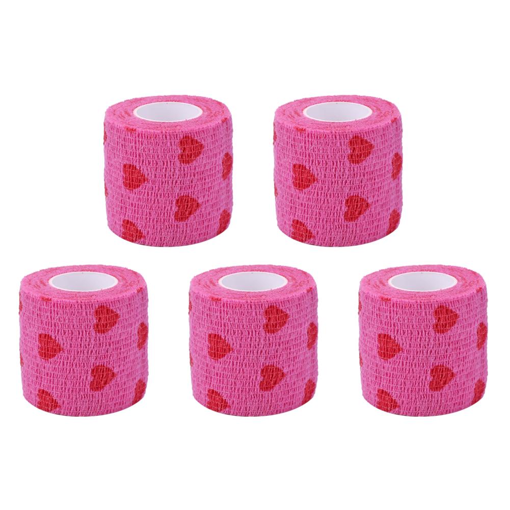 

5/10 шт. 5/7,5/10 см. Медицинский бинт для домашних животных, самоклеящийся, спортивный тейп, обертывание суставов пальцев, спортивный защитный комплект, товары для домашних животных