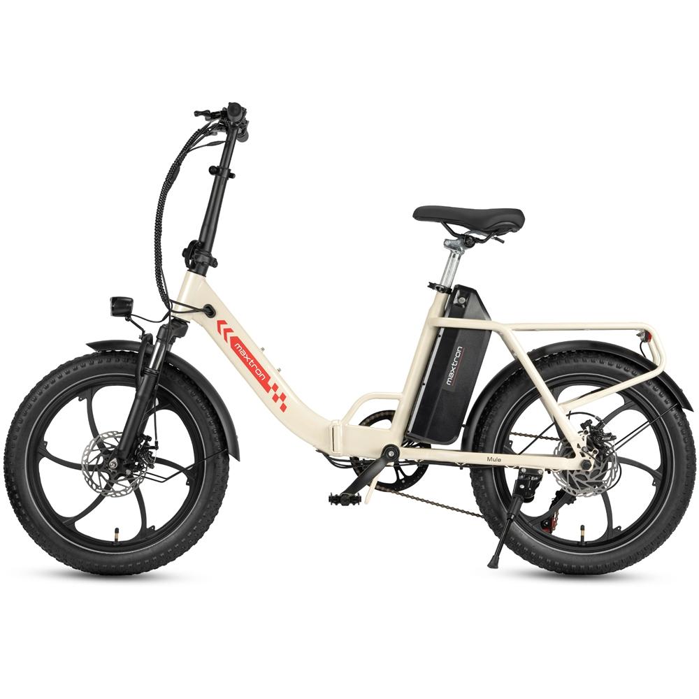 Rower Elektryczny Maxtron Mule 250W Opona 20" Miejski Składany Rower Elektryczny Silnik 48V 20AH Podwójne Hamulce Tarczowe 7 Biegów Wyświetlacz LCD Maksymalne Obciążenie 120Kg