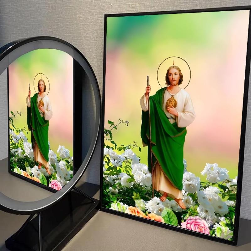 

San J-Judas Tadeo Плакат Бумага Печать Главная Спальня Вход Бар Кафе Искусство Живопись Украшения 21cm×30cm NoFrame