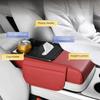 Tissue Box Armrest Heightening Pad with Cup Holder Car Console Console Pillow  Trucks