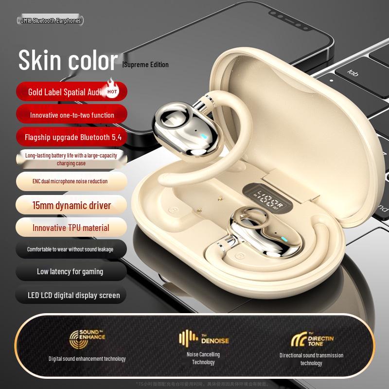 Douyin JM18 Rotatable Ear-hook Open-ear Sports Bluetooth Earphones