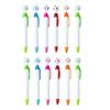 Clicks Type 0.7mm Medium Point Ball Pen Ballpoint Pen Smooth Writing Plastic Oil Pen Office School Students Writing Gift