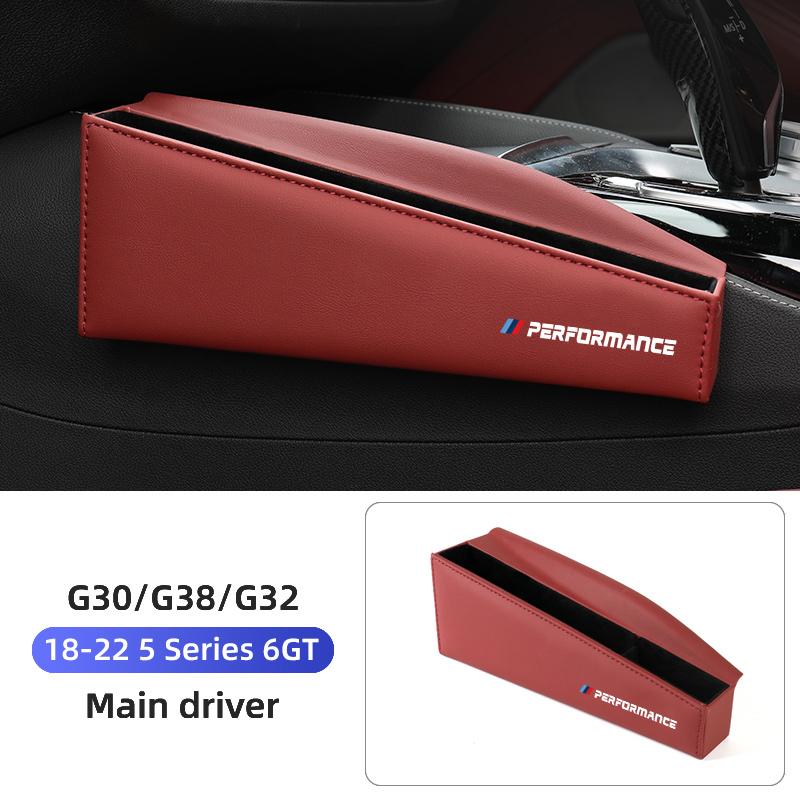 2025 Hot For BMW 5 Series 6GT G30 G38 G32 Car Central Storage Box Glasses Phone Holder Auto Seat Side Organizer Case Interior Ac