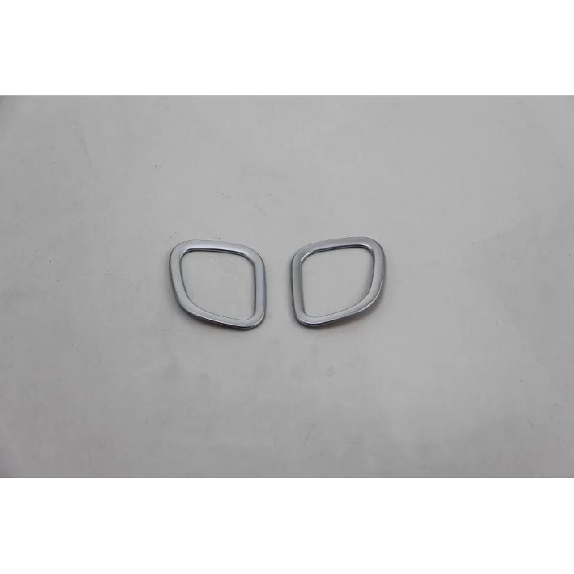 

For SUZUKI Vitara 2015 2016 2017 2018 Front Dashboard Air Condition Outlet Vent Cover Trims Interior Car Accessories Up 2pcs Silver