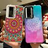 Mandala Style Pattern Shockproof Phone Case for Xiaomi Poco X7 X6 X5 X3 Pro F7 Ultra M8 Redmi 15C 15 14C 13C 12C 10C 13 12 10