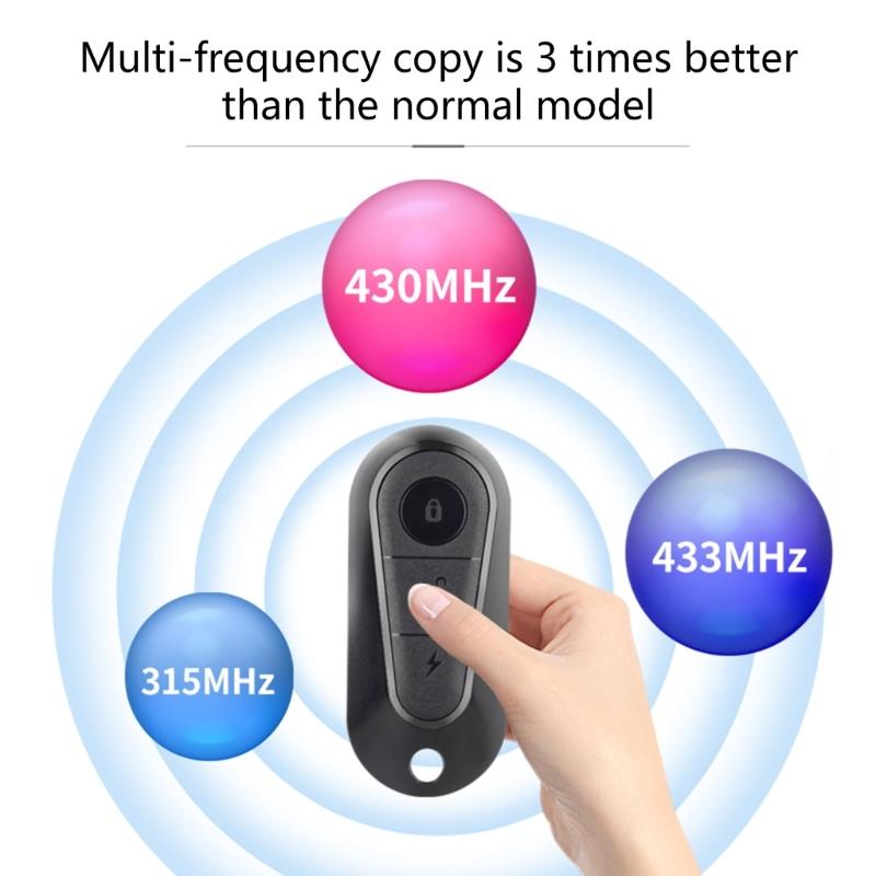 K230715 3Keys Copy Remote Controller Wireless Duplicator Remote 315MHZ/433MHZ/430MHZ Frequency Duplicator Remotes