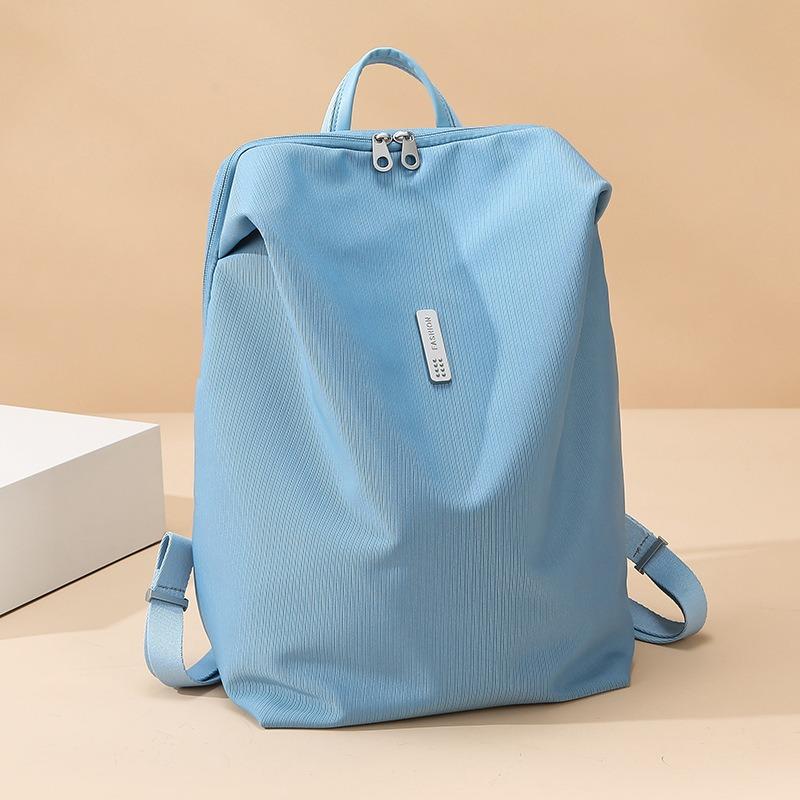 Net Format Backpack Light Air Feeling Large Capacity Travel Sports Backpack Simple Leisure Student Backpack