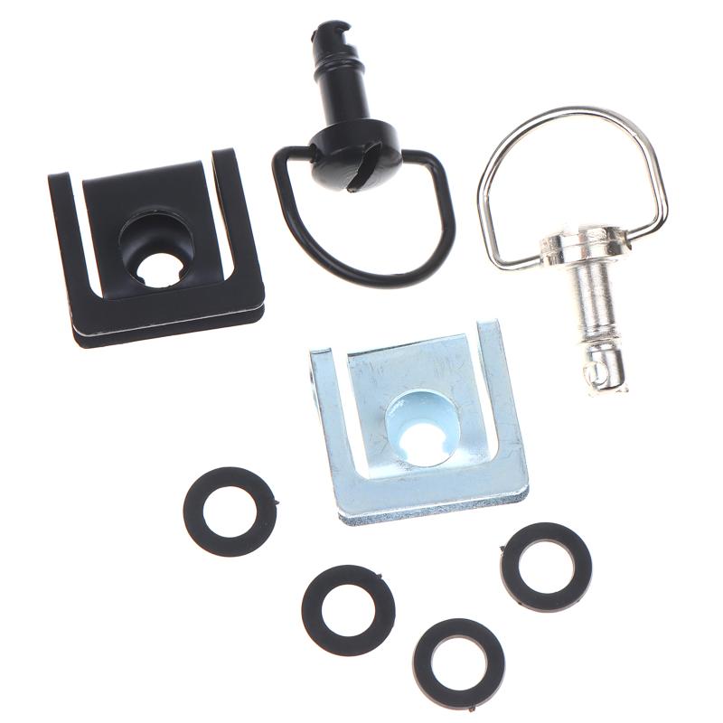 17mm Motorcycle Quick Release Screws 1/4 D-Ring Turn Race Fairing Fasteners Secure Lock for Motorbike Body Panel Fix
