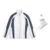 Li Ning Sports Trendy Collection Trench Coat Men's Standard White AFDU017-1
