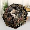 1pc "Unicorn Forest Tapestry" Umbrella with Plastic Handle,Suitable for All Seasons Home Travel Outdoor UmbrellaB1686