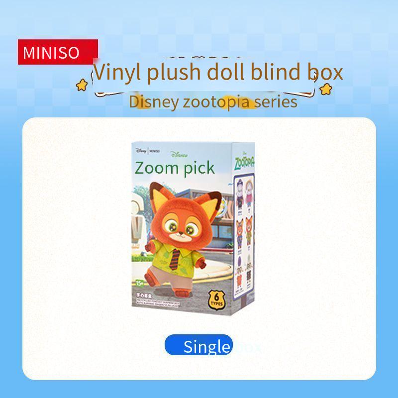 MINISO Authentic Zootopia Series PVC Figurine Surprise Blind Box Doll Pendant Decorative Cute GiftHello Kitty Blind Boxes