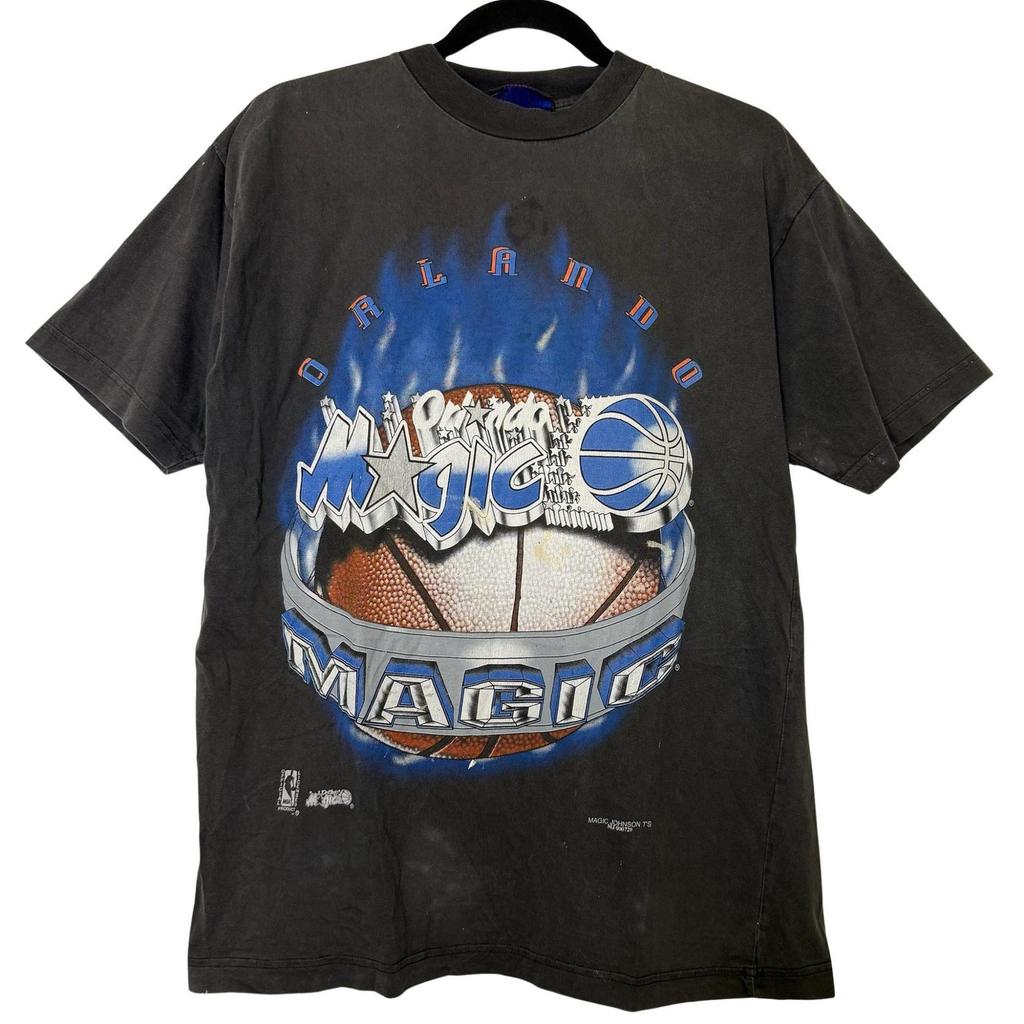 90's Orlando Magic NBA T Shirt Sz S (B2907)