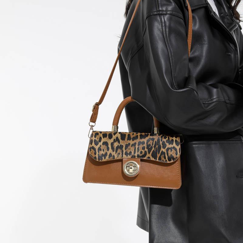 Pu Small Square Bag With Top Flap For Daily Casual Street Style Women