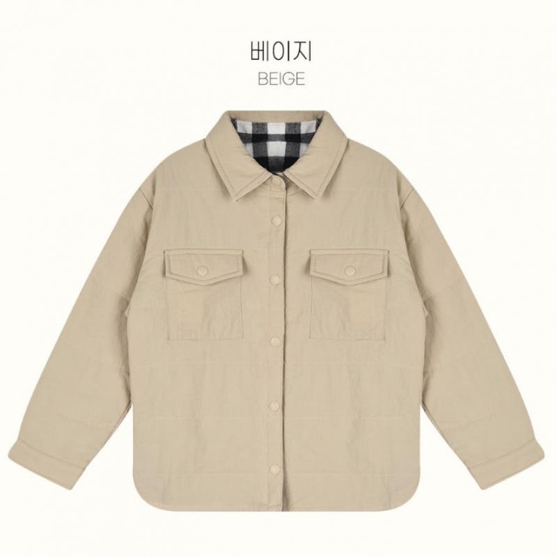  Olivan  Check Pattern Qualifying Jacket  Beige 