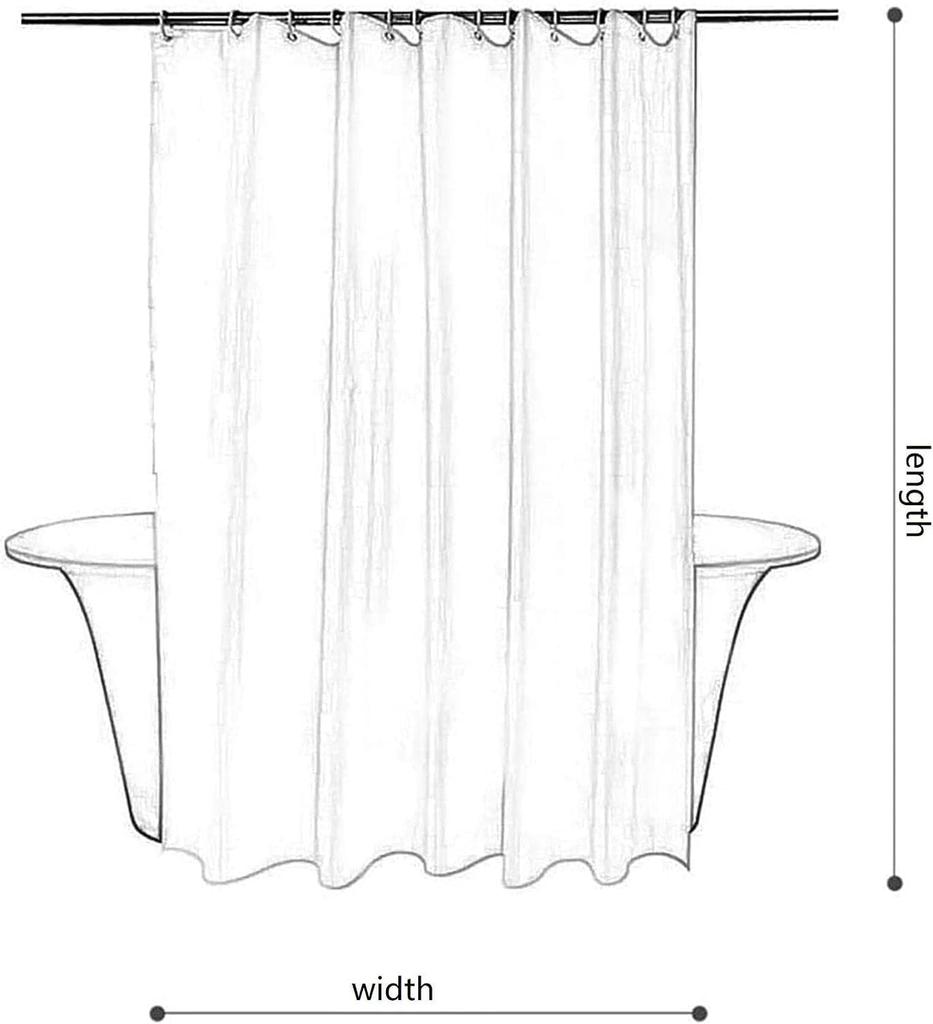 1Pc Luo Wenji African Shower Curtain African Women'S Shower Curtain Mildew-Proof 3D Bathroom Shower Curtain Waterproof Fabric