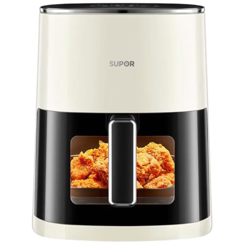 Supor 6L Smart Steam Air Fryer with Visual Window CN plug (adapter included)
