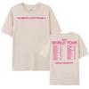 Nessa Barrett World Tour New Tshirts Aftercare Album Graphic Tshirt Cotton Short Sleeve Male T Shirt Singer Printing Tees