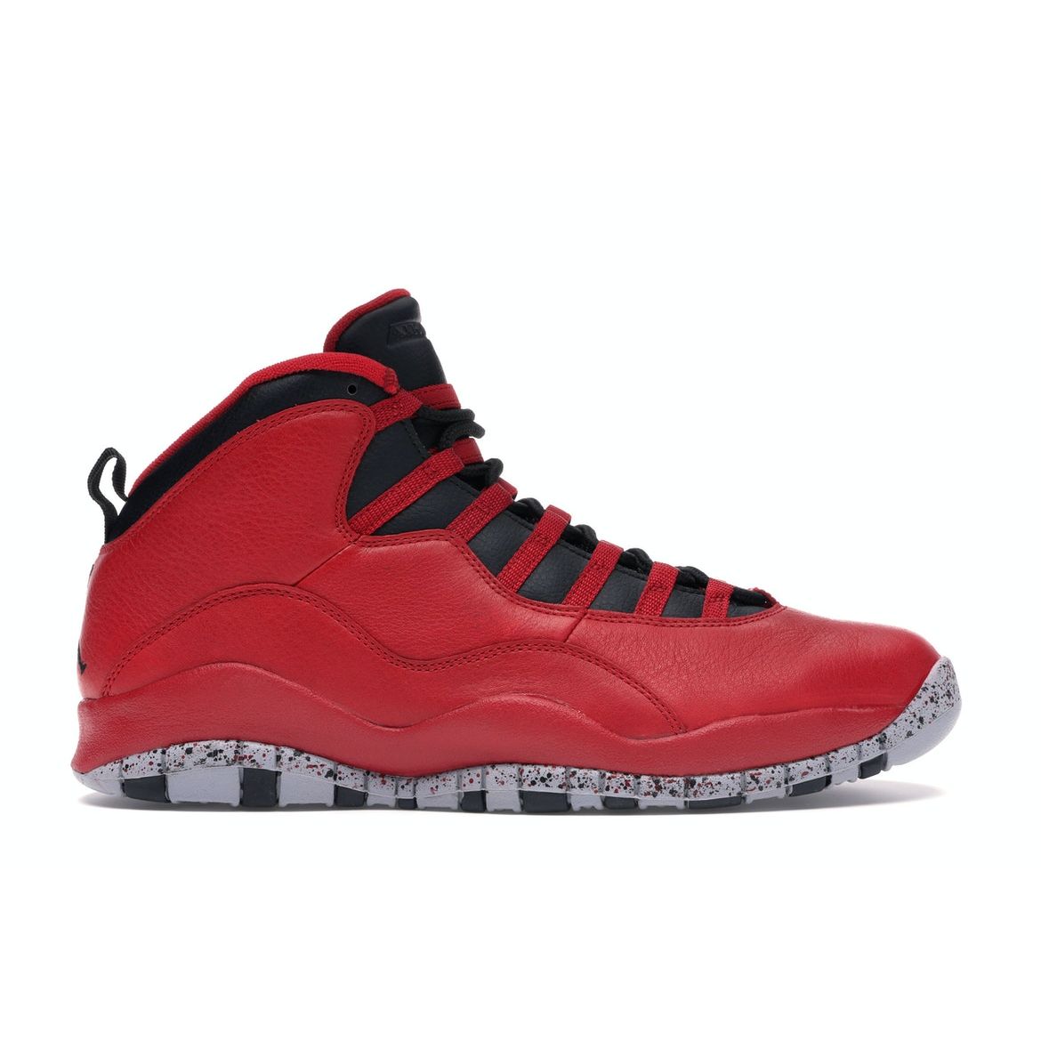 

Мужские кроссовки Air Jordan 10 Retro Bulls Over Broadway Red Gym-Red Black-Wolf-Grey 705178-601