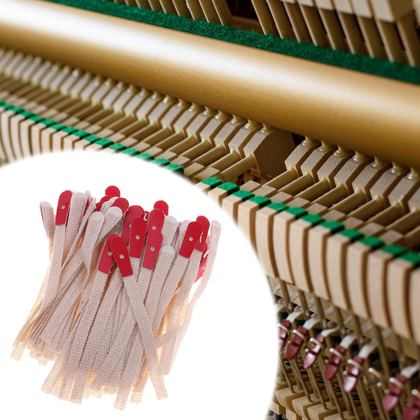 

Клавиатура уздечка ремни альпинистская веревка пианино настройка пианино пружинный зажим для DIY 20 pieces