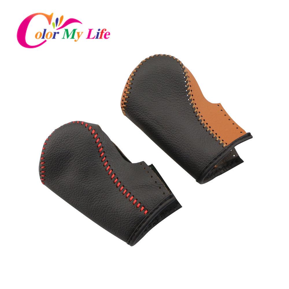 Leather AT Car Shift Knob Protection Cover for Jeep Renegade 2015 - 2025 Accessories Gear Head Shift Collars