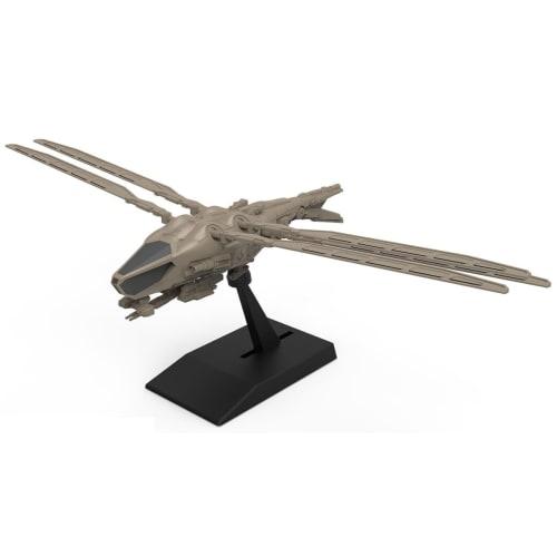 Mon Model Dune: Sand Planet Harkonnen Ornithopter Non-Scale Plastic Model Kit, Approx. 88mm In Length, MMMS014